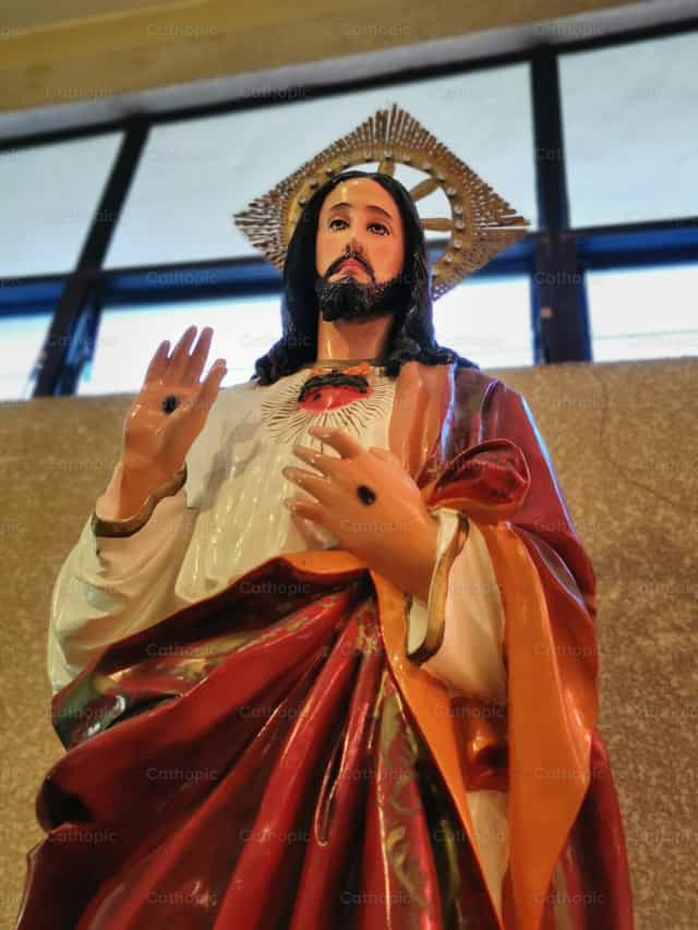 Heiligstes Herz Jesu - Katholische Stockfotos