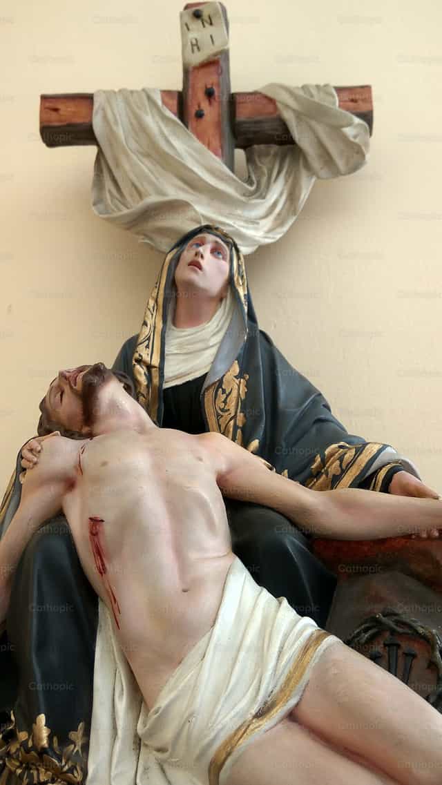 Lord have mercy because they don't know what they're doing - Catholic stock images