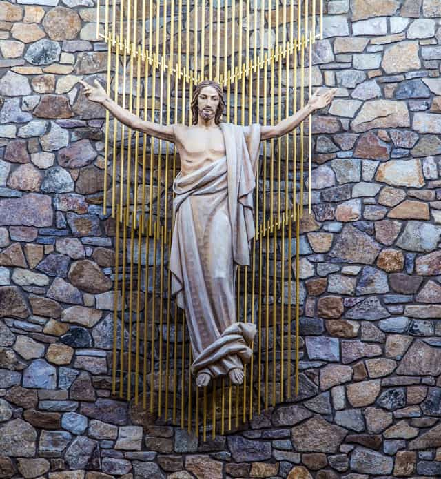 Ang Aming Nabuhay na Panginoon - Mga Catholic stock image