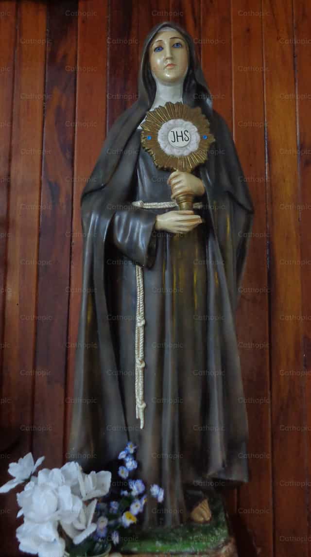 St. Clare of Assisi - Catholic stock images - Photo by Clari Emiliano