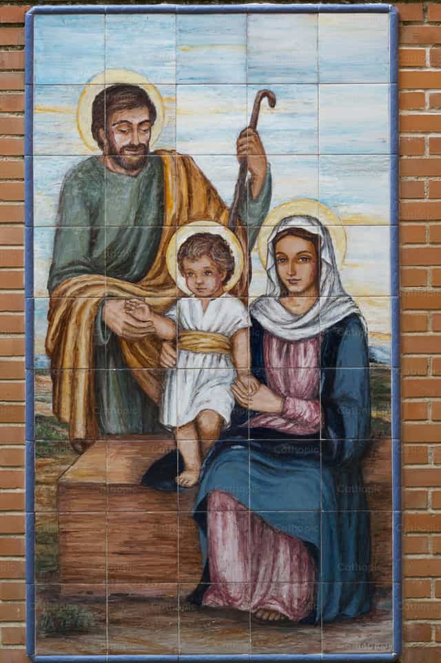 Heilige Familie - Katholische Stockfotos