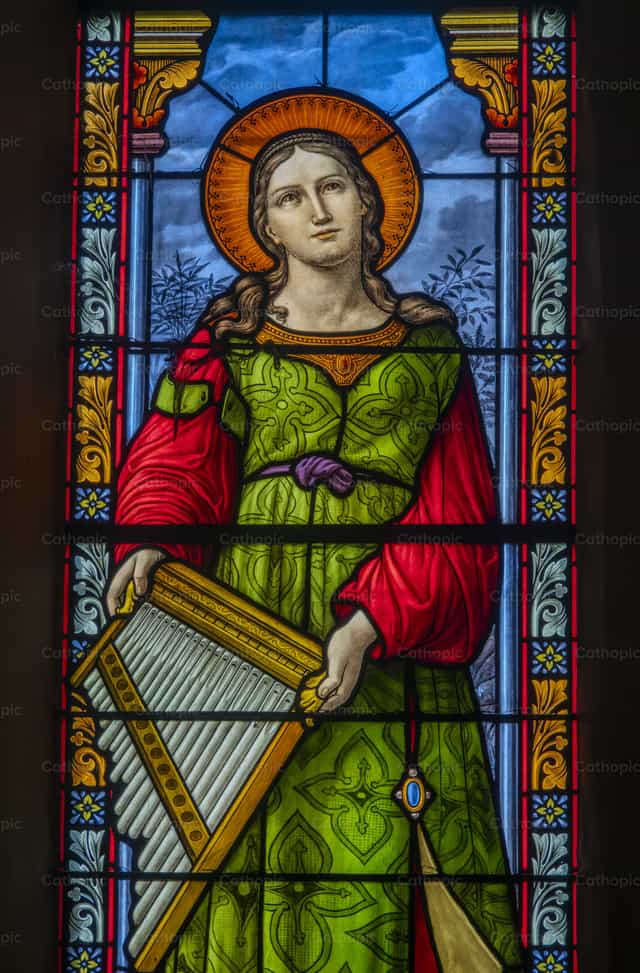 Szent Cecília - Katolikus stockképek - Fotó: Joan Sutter