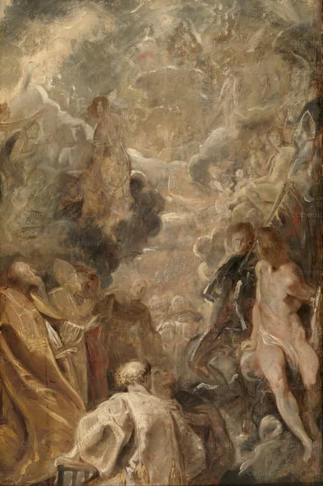 Tous les Saints - Images catholiques de stock