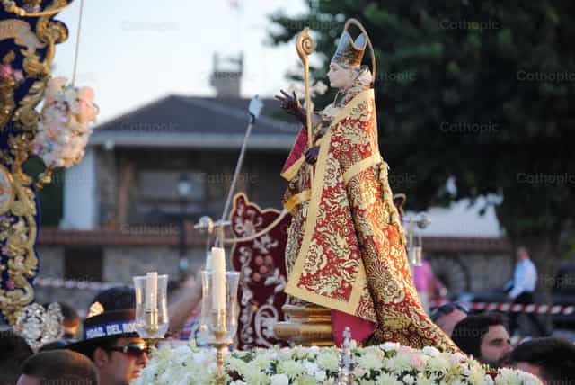 Procesión de San Blas de Sebaste - Banco de imágenes católicas