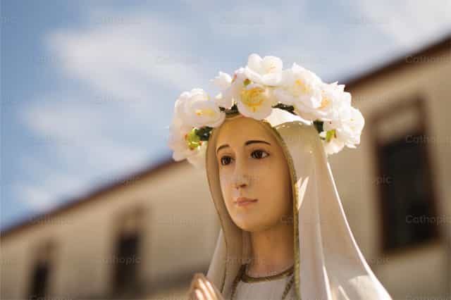 Nosso advogado - Imagens católicas de stock