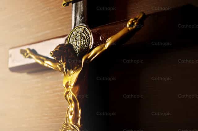 Crucifix - Images catholiques de stock