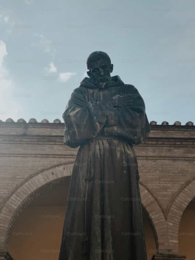 São Francisco de Assis - Imagens católicas de stock