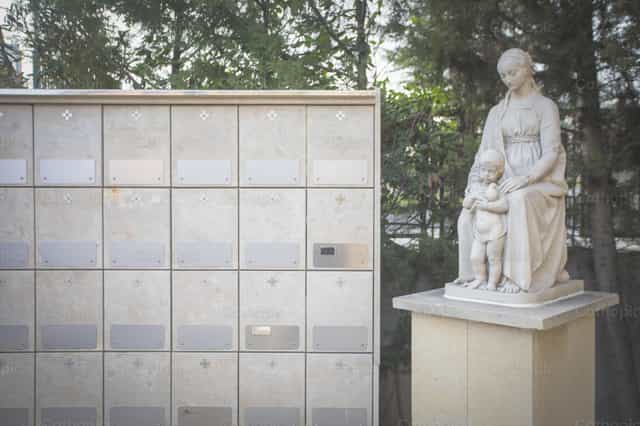 Columbarios María - Banco de imágenes católicas - Fotografía por Iván W. Jaques