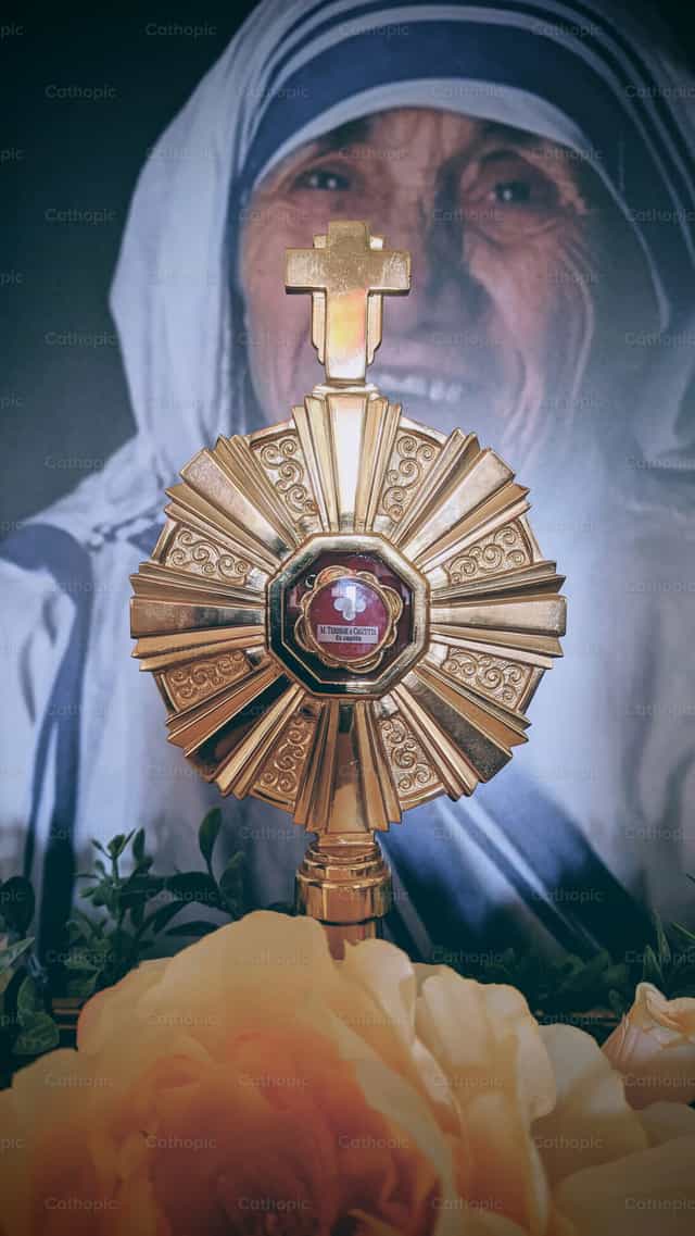 Reliquia: Madre Teresa de Calcuta - Banco de imágenes católicas - Fotografía por Pbro. Miguel Guerrero