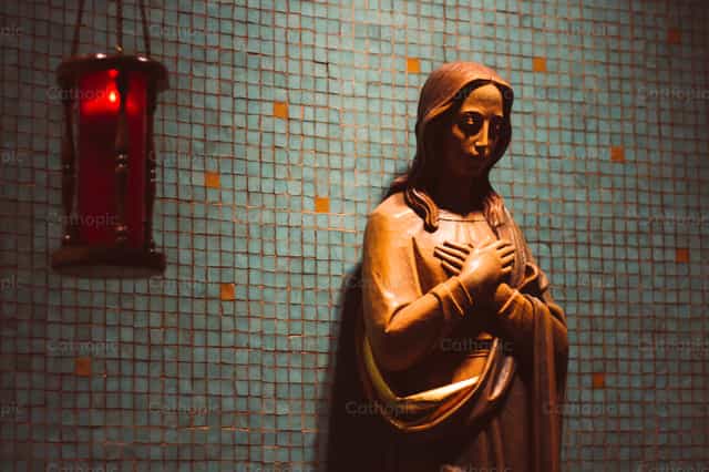 Maria, Mutter Gottes - Katholische Stockfotos