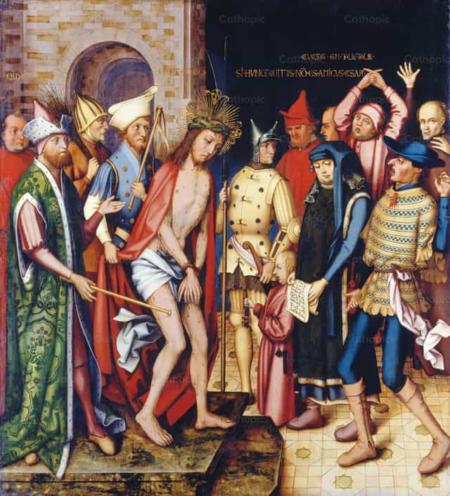 Ecce Homo - Katolickie zdjęcia stockowe