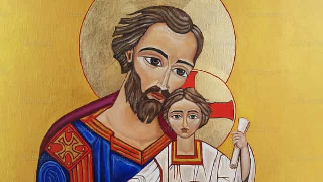 Saint Joseph - Catholic stock images