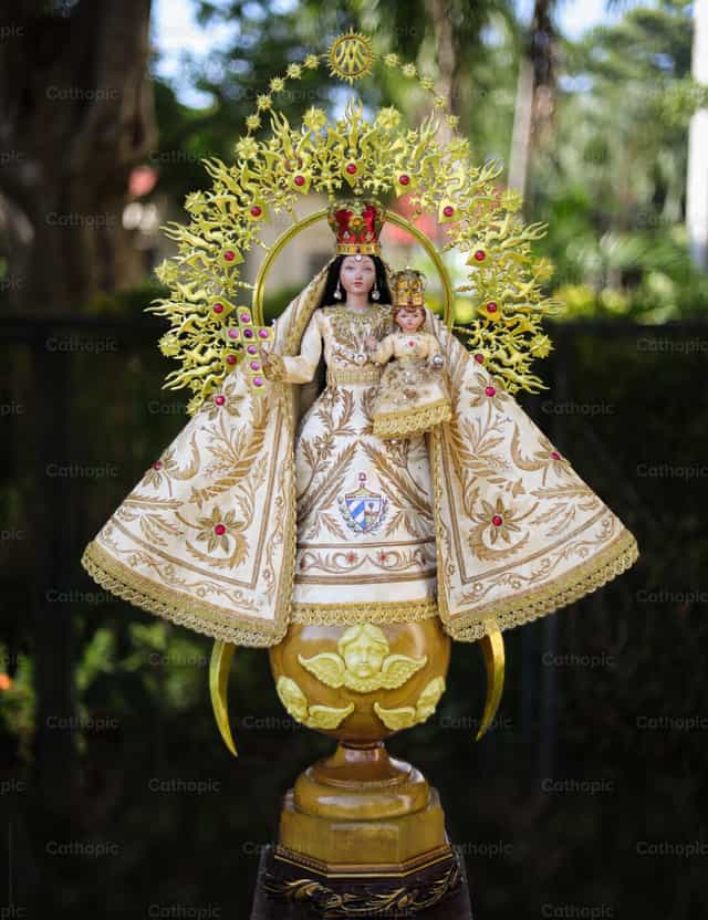 Larawan ng Birhen ng Kaawaan, Patroness ng Cuba - Mga Catholic stock image - Larawan ni Adrian Martínez Cádiz