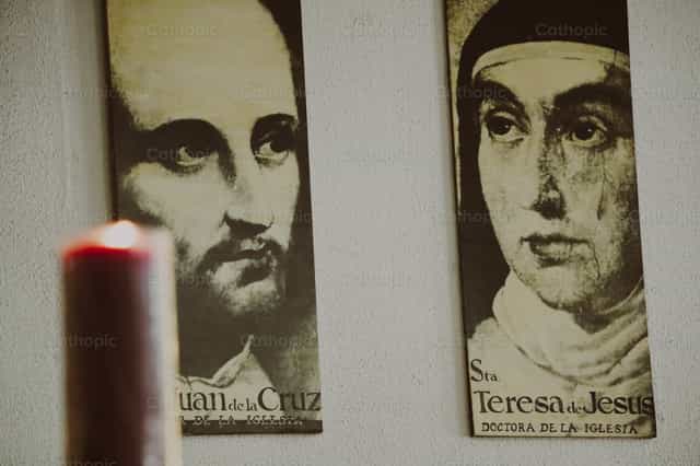 St. Teresa and St. John of the Cross - Catholic stock images - Photo by Fray Berny del Espíritu Santo