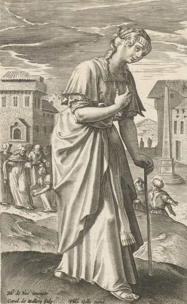 혈루증을 앓는 여인 - 가톨릭 스톡 이미지 - 사진 제공 Restored Christian Art