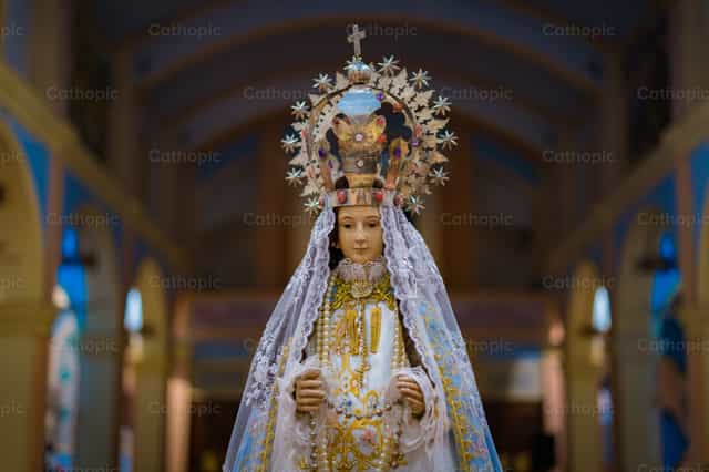 Virgen Maria del Milagro - Banco de imágenes católicas