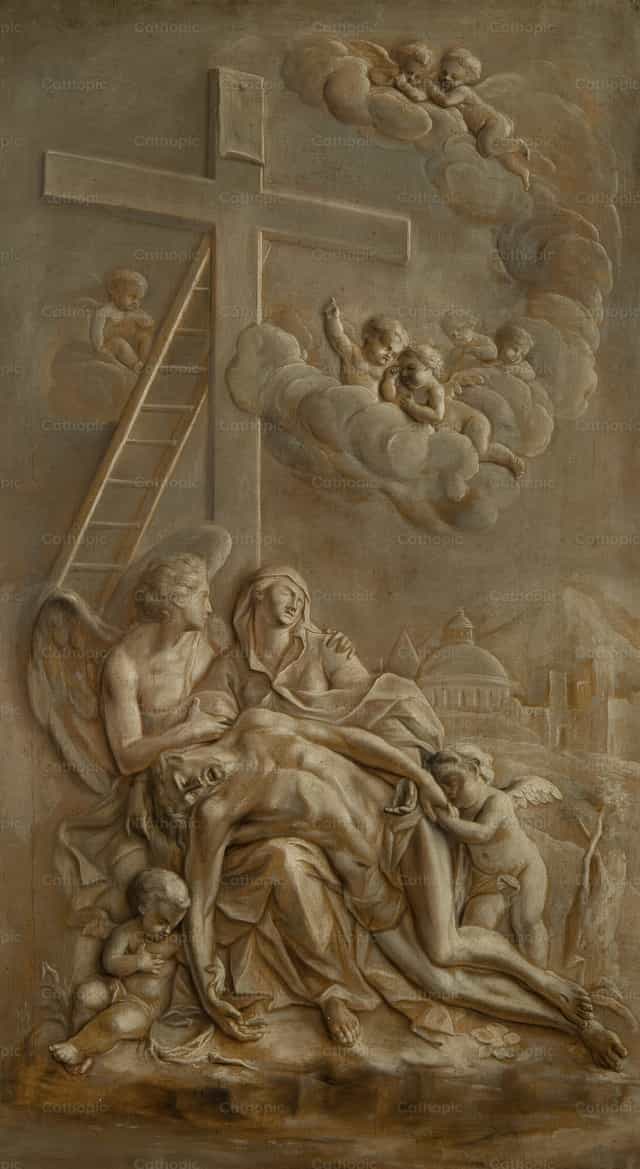 Krisztus siratása - Katolikus stockképek - Fotó: Restored Christian Art