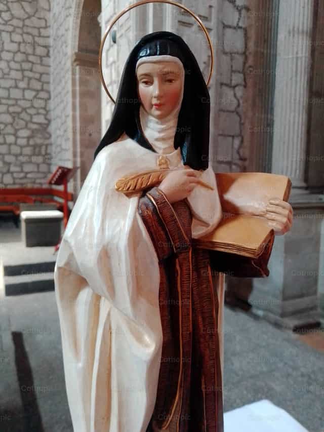 Saint Teresa of Jesus - Catholic stock images