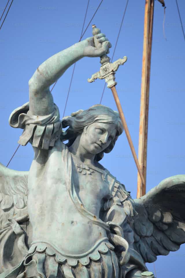 St. Michael the Archangel - Catholic stock images