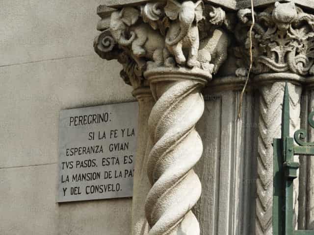 Mensaje para un peregrino - Banco de imágenes católicas