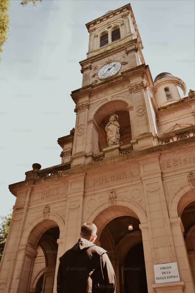 Our Lady of Pillar Church, Argentina - Catholic stock images