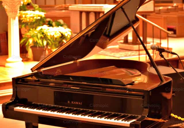 Piano - Imagens católicas de stock