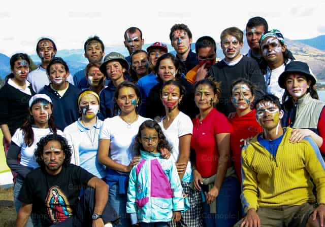 La comunidad - Banco de imágenes católicas - Fotografía por Diego Calderon