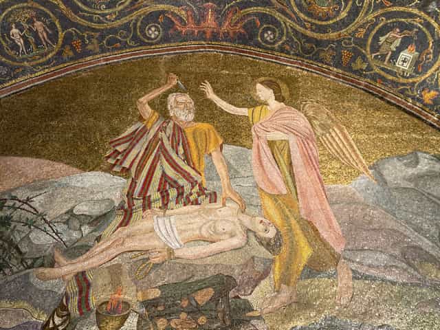 Abraham e Isaac - Banco de imágenes católicas