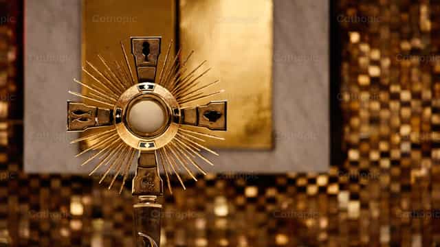 Hora Santa - Imagens católicas de stock