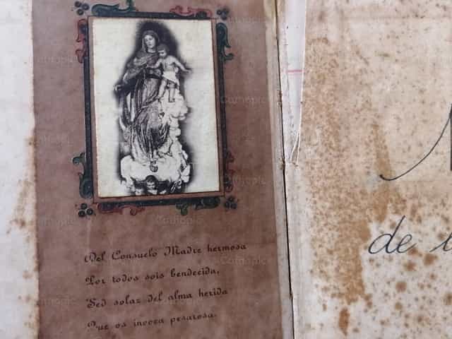 Ina ng Consolacion - Mga Catholic stock image