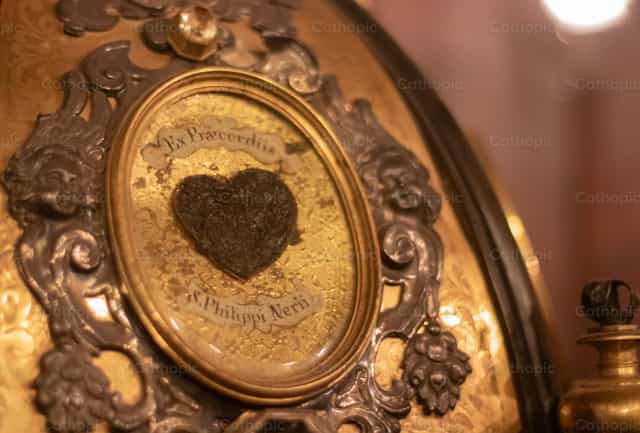 Corazón de San Felipe Neri - Banco de imágenes católicas - Fotografía por Martín Alejandro Feliciosi