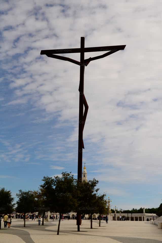 Great Cross of Christ - Catholic stock images