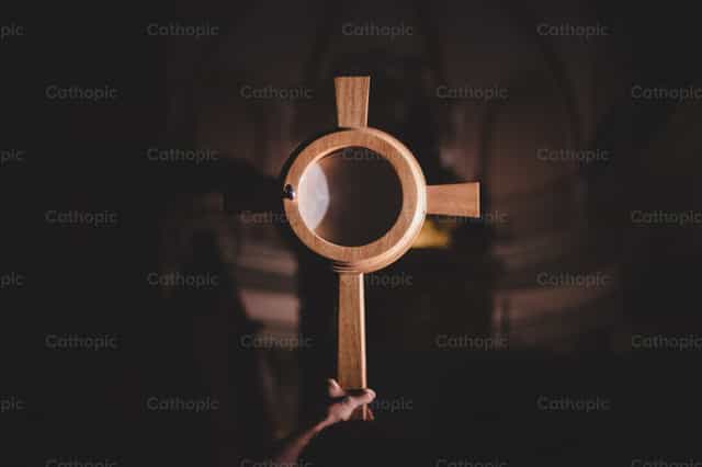 Santíssimo Sacramento, 3 - Imagens católicas de stock