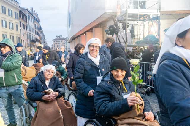 Mga maysakit - Mga Catholic stock image - Larawan ni Lupe Belmonte