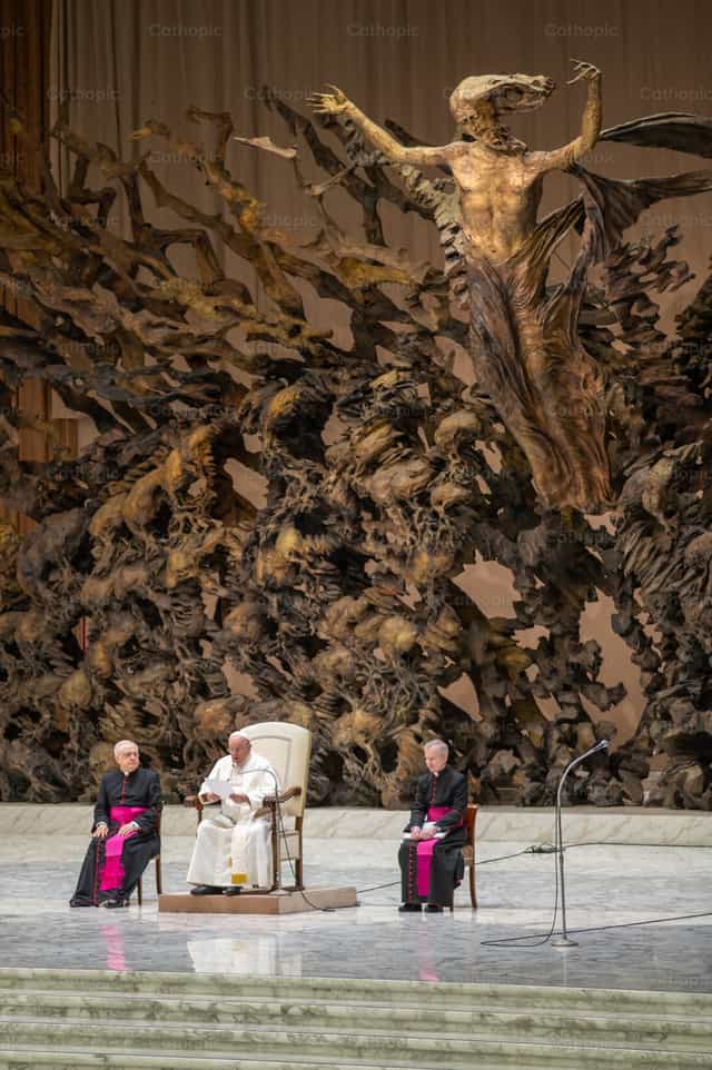 Audiencia general Papa Francisco - Banco de imágenes católicas - Fotografía por Jonatan OreMen