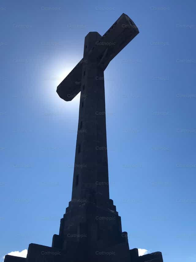 La croix comme symbole - Images catholiques de stock