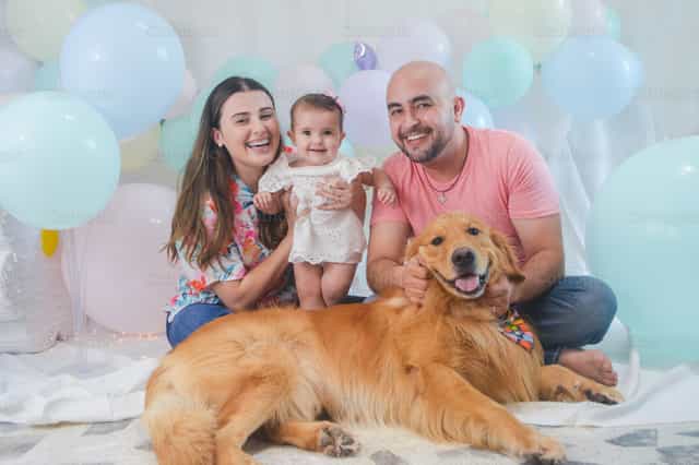 Happy family - Catholic stock images
