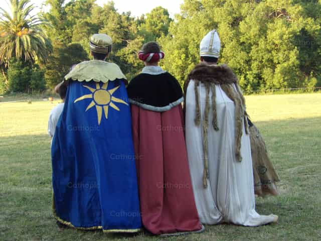 Los Tres Reyes Magos - Banco de imágenes católicas