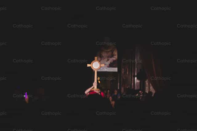 Santíssimo Sacramento - Imagens católicas de stock