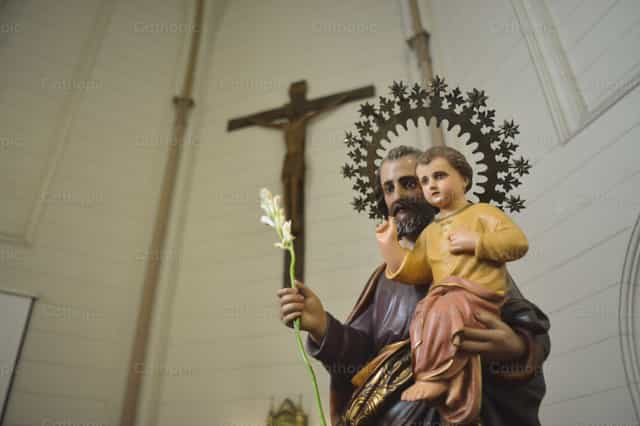 Saint Joseph - Catholic stock images