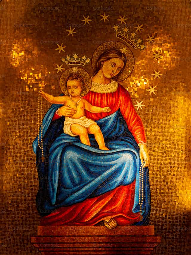 Unsere Liebe Frau und das Jesuskind - Katholische Stockfotos - Foto von Fr. Sebastian Munoz