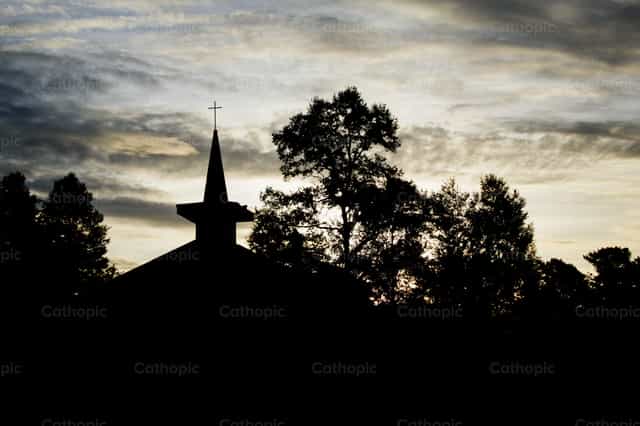 Alberto Hurtado Chapel in Chile - Catholic stock images