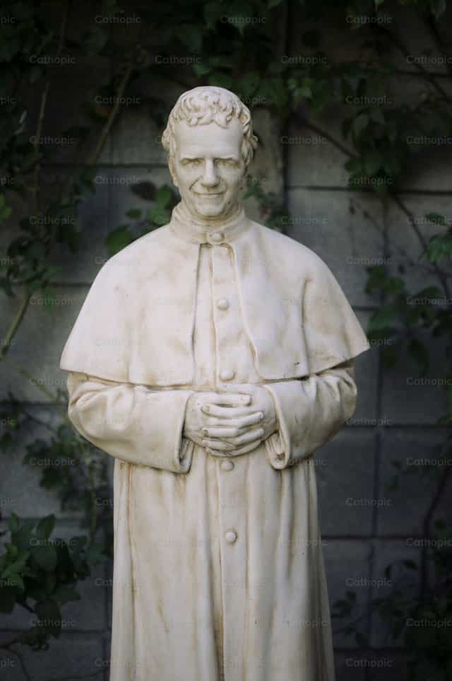 Heiliger Johannes Bosco - Katholische Stockfotos