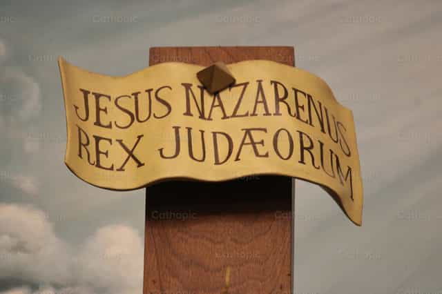 INRI - Katholische Stockfotos