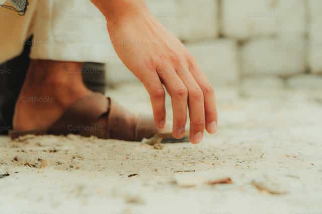 Mano de Jesús - Banco de imágenes católicas