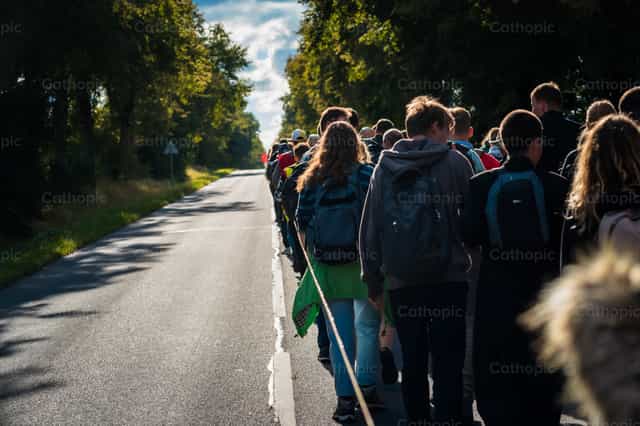 Peregrinacion - Banco de imágenes católicas - Fotografía por Vytautas Markūnas SDB