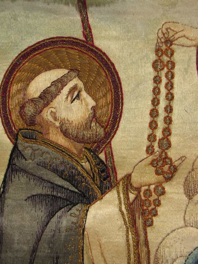 Guzmányi Szent Domonkos - Katolikus stockképek