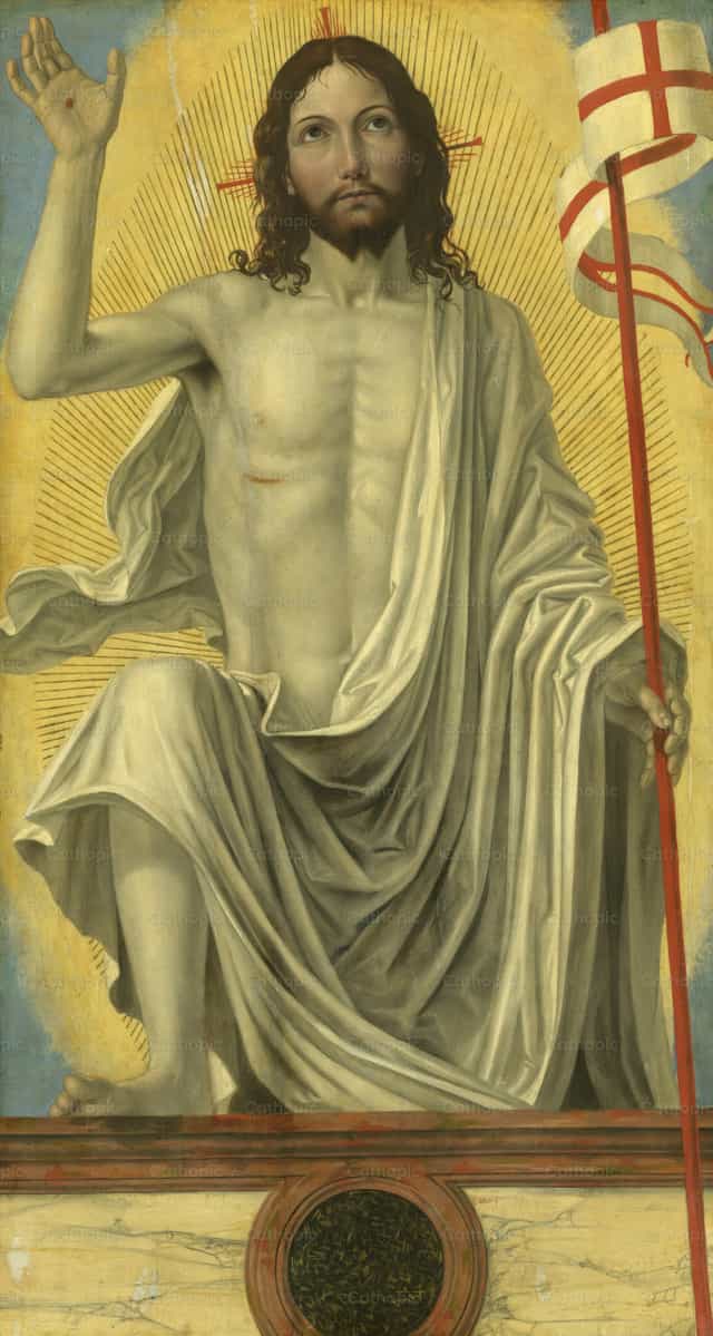 A sírból feltámadt Krisztus - Katolikus stockképek - Fotó: Restored Christian Art