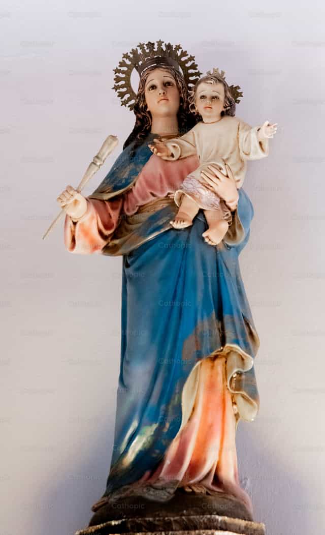 Maria Ausiliatrice - Immagini stock cattoliche