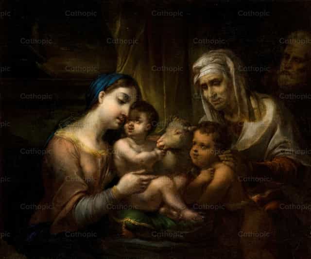 성가정 - 가톨릭 스톡 이미지 - 사진 제공 Restored Christian Art